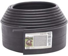 Bordure de Gazon Professionnelle en Plastique - B-Edge Smart 6m (Noir)