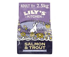 Lilys Kitchen Croquettes Complètes et Naturelles pour Chien Senior - Saumon & Truite (2,5kg)
