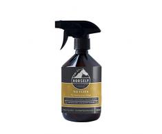 Anti moustique par HORSELY | Equipement cheval et protection cheval | Spray huile anti mouche 250ml | Alternative à masque anti mouche cheval