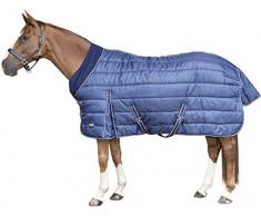 HKM 4057052345197 Couverture décurie avec revêtement en Polaire 6900 Bleu foncé 135 cm