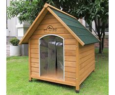 Pets Imperial® Sussex En Bois Moyen taille chien Chenil Avec Plancher Amovible Pour Un Nettoyage Facile A