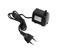 Yosoo Aquarium Pompe submersible Pompe Fontaine Pompe de bassin aquarium pompe Pompe à eau Pompe pour aquarium Fiche européenne de soutien