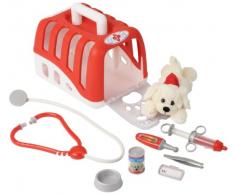 Klein - 4831 - Jeu dimitation - Mallette vétérinaire avec chien en peluche et accessoires