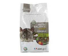 Aliment complet Chinchilla, NUTRIBALANCE EXPERT, Repas Premium varié vitamines et digestion optimale, 800G