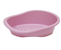Croci Lounge 53 Corbeille pour Chien Rose 65 x 46 x 21 cm