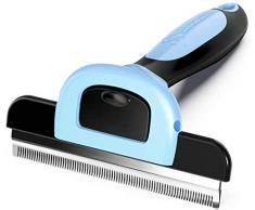 MIU COLOR Brosse étrille de toilettage Animale Peigne pour Chien et Chat (Bleu)