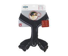 PetSafe - Harnais pour Grand Chien EasySport (L) avec Poignée de Contrôle, Harnais Réfléchissant Ajustable et Confortable, Rembourré, Durable - Noir