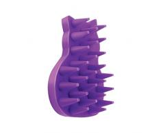 KONG - Cat ZoomGroom - Brosse de toilettage massante en caoutchouc souple pour chat