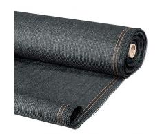 Probache - Brise Vue renforcé 1,5 x 10 m Gris 220 GR/m Pro