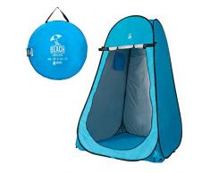 Aktive 62163 Tente à Langer Camping avec Sol Bleu Turquoise 120 x 120 x 190 cm