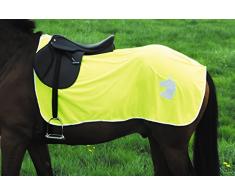 Couvre-reins fluo - jaune fluo - 140 cm