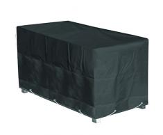 GREEN CLUB Housse de Protection Table de Jardin Rectangulaire Haute qualité Polyester L 180 x l 110 x h 70 cm Couleur Anthracite