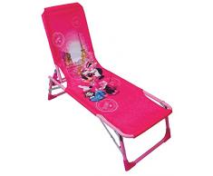 Fun House 712893 DISNEY MINNIE Bain de Soleil/Transat pliable pour Enfant