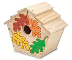 Melissa & Doug Created by Me! Kit de travaux manuels pour nichoir en bois
