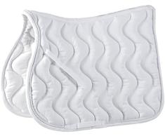 EQUI-THÈME Tapis De Selle - Chabraque Polyfil - Blanc - Poney