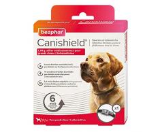 Beaphar - Canishield, collier anti-puces, anti-tiques et anti-phlébotomes - Grand et très grand chien - 1 collier