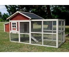 Lifland POULAILLER en Bois pour 4/5 Poules Michigan 100% Sapin DE Finlande