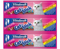 Vitakraft - Friandises pour chat Vitakraft Cat-Stick Mini au Cabillaud et au Thon Contenances : 3 pièces de 6 g