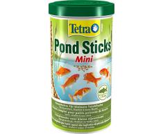 Tetra Pond Sticks Mini – Alimentation Quotidienne idéale pour tous les Poissons de Bassin – Enrichi en Oligo-éléments, Vitamines essentiels, Caroténoïdes – Ne pollue pas l’eau - 1 L