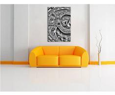 Pixxprint Cadran Solaire Art Toile 120x80cm Murale XXL