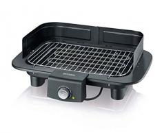 Severin PG 8549 Gril Barbecue de Table, Noir