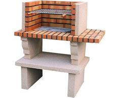 Barbecue en pierre reconstituée et brique Cartaxo