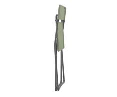 Lafuma Chaise pliante compacte, Terrasse, balcon et jardin, Balcony, Batyline, Couleur: Moss, LFM2600-8557