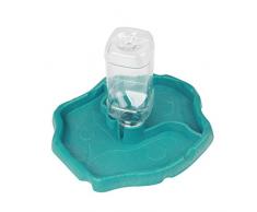 Reptile Pet Tortue Lézard Reptile Bac dalimentation Automatique du Bassin Fontaine deau Potable Bac dalimentation Automatique (Bleu)