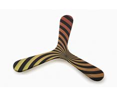 Boomerang en bois, modèle Spirale, pour toute la famille dès lâge de 9 ans