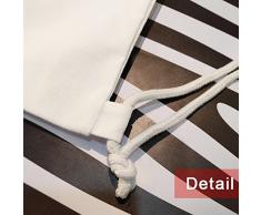 DIYthinker Germoir Ciboulette Aliments végétaux Toile Drawstring Backpack Voyage Sacs