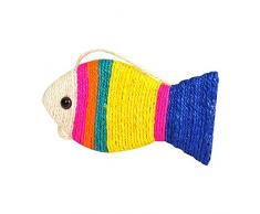 Athyior Poteaux à gratter pour Chat Tapis griffoir pour Chat avec Peluche Peluche Planche à gratter en Corde de sisal pour Les Animaux