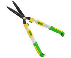 GRÜNTEK Cisaille Taille-haie Télescopique 680-825mm. Ébrancheur de Jardin Professionnel.