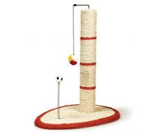 Arquizoo-Jouet à Chat Griffoir Poteau Rat et Beanie