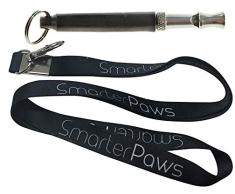 Sifflet Ultrason Professionnel Pour Dressage de Chien. Sifflet Fréquences Réglables Avec Longe et eBook Gratuit de Dressage de Chien