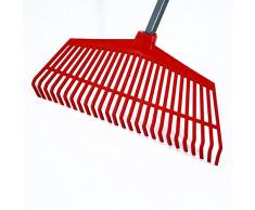 circulor Rateaux À Gazon, Balai en Feuille Balai Réglable, 26 Dents Jardin Plastique Herbe Jardin Houe Jardin Outil De Jardin