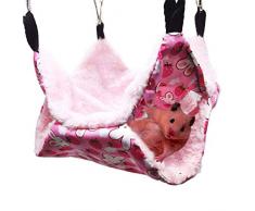 Oncpcare Hamac pour cage danimal domestique, en sucre, pour furet ou cochon dInde