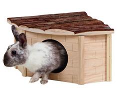Kerbl Maison d'Angle pour Rongeur 31 x 31 x 20 cm