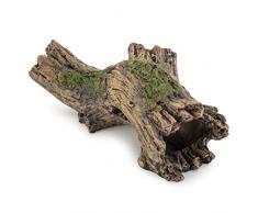 Hygger RéSine pour DéCoration Fish Tank, RéSine Naufrage Bois Aquarium Grotte Aquarium Decoration Cave Artificielles en pour Aquarium Ornements DéCor Accueil Jardin Plantes de Jardin (Bois)