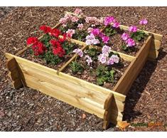 Carré de potager en bois traité Persil 100