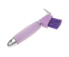 Roma - Cure pied avec brosse - Cheval (Taille unique) (Violet)