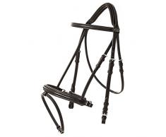 Kavalkade Ravenna Mors suédois combiné Noir Taille Poney