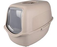 FLAMINGO - Maison de Toilette Lexie Gris Taupe 39 x 56 x 39.5 cm pour Chat - FL-560850