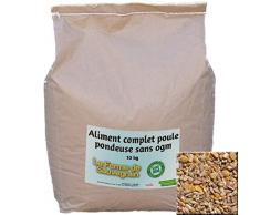 La Ferme Sauvegrain Aliment Complet Poule pondeuse sans OGM - 10 kg