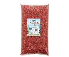 Dehner Aqua Gravier pour Aquarium - Rouge - 2 à 4 mm - 5 kg