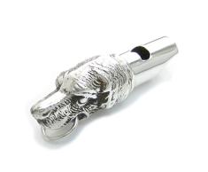 Sifflet de chien pendentif argent massif - Porte-clé .925 x 1 CHIENS sifflets cel9973