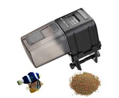 Focuspet Distributeur Automatique de Nourriture pour Poissons, avec Affichage LCD et réglage du Temps de Puissance, Convient pour laquarium, sans Fil