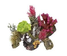 Nobby Pierre de Corail avec Plantes Décoration pour Aquarium 17 x 12,5 x 12 cm