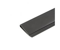 JAROLIFT Profil de recouvrement en pvc pour canisse| gris | Longueur 2 m