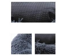 Panier Chien,Lit pour Chien,Panier pour Chien,Panier Lit pour Chien Chat Animaux Favoris Coussin Imperméable Amovible Lavable en Machine,Coussin Taille Petite Moyenne Grande-S:50x50x20cm-Gris 2