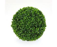 Paris Prix - Plante Artificielle "Boule de Buis" 30cm Vert